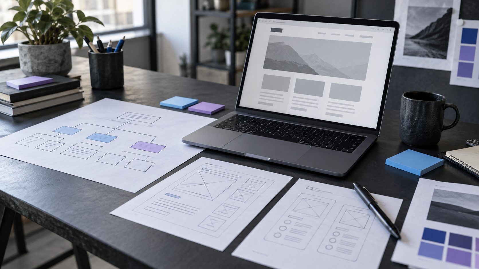 Illustration du guide : Cahier des charges de site web : les décisions à prendre avant le design